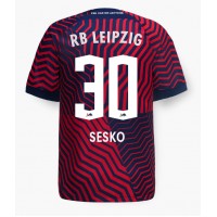 Maglie da calcio RB Leipzig Benjamin Sesko #30 Seconda Maglia 2023-24 Manica Corta